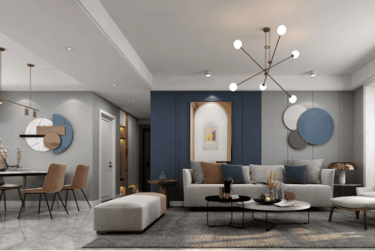 大厅做什么艺术涂料颜色好看?