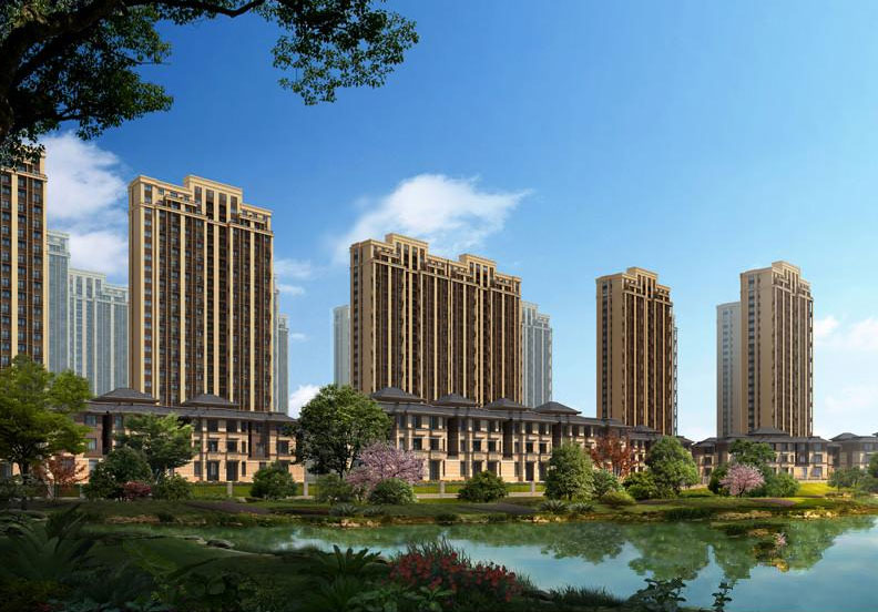 湘阴湘御华府外墙选用