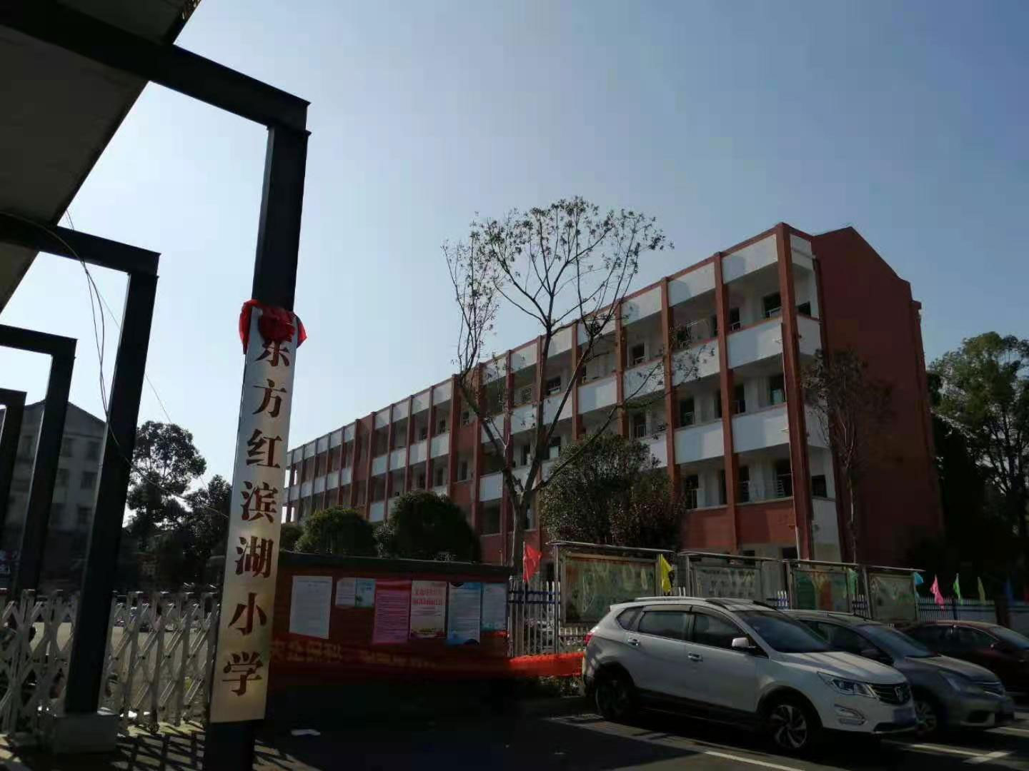 岳阳市东方红滨湖小学外立面改造选用