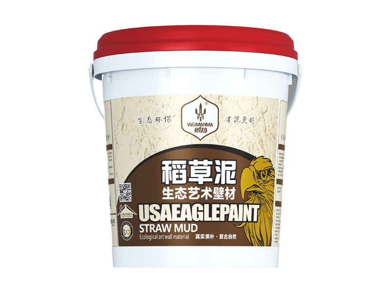 稻草泥生态艺术壁材